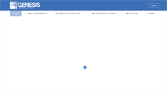 Desktop Screenshot of genesis-rx.com